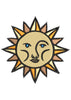 Sun Embroidery Design