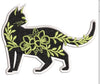 Cat I Embroidery Design