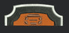 Arched Automotive Emblem Embroidery Design