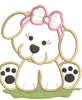 Puppy Embroidery Design