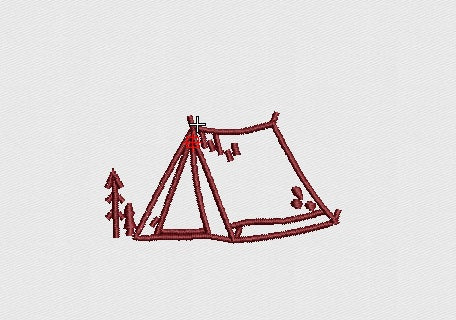 House Embroidery Design