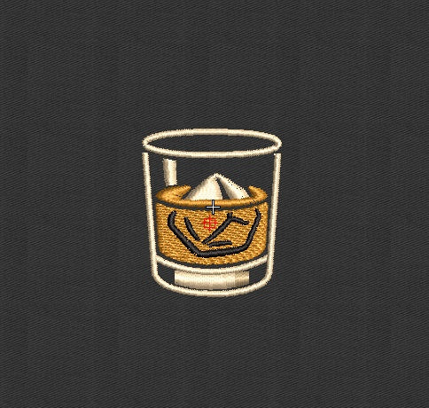 Glass Embroidery Design
