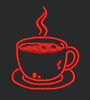 Red Cup Embroidery Design