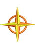 Target Star Embroidery Design
