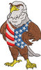 Eagle Embroidery Design