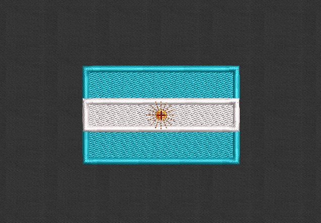 Flag Embroidery Design