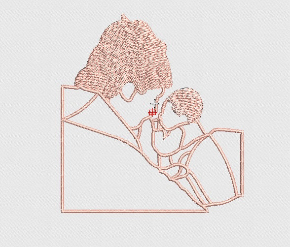 Men Embroidery Design