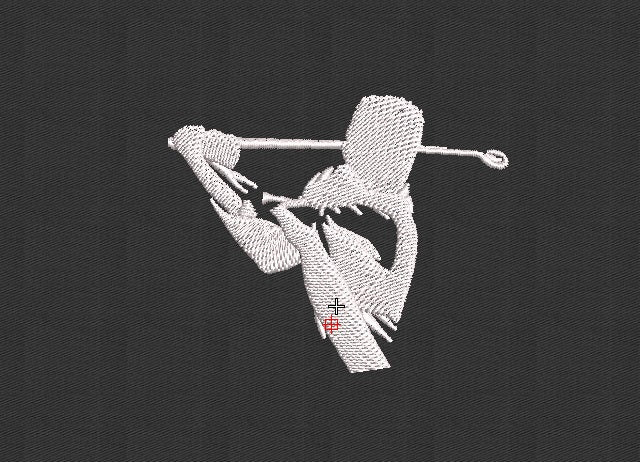 Player Embroidery Design