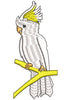 Cockatoo Embroidery Design