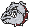 Bulldog Embroidery Design