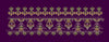 Purple and Multi Colored Traditional Embroidery Design