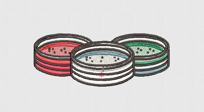 Cake Embroidery Design