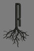 Letter R Rooted Embroidery Design