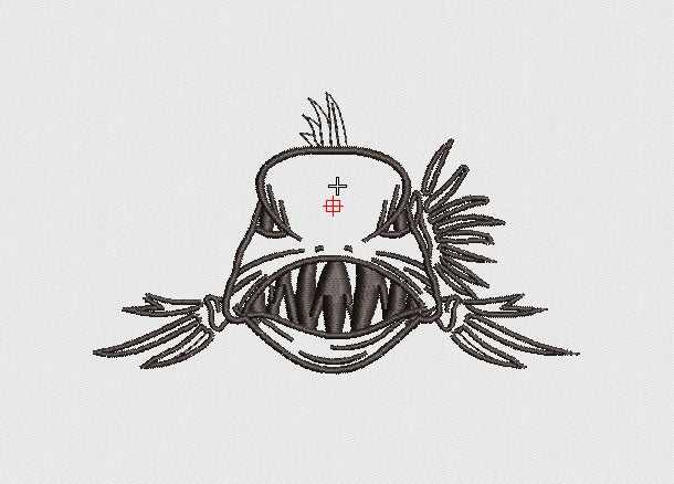 Fish Embroidery Design