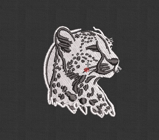 Tiger Embroidery Design