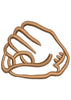 Baseball Mitts Embroidery Design