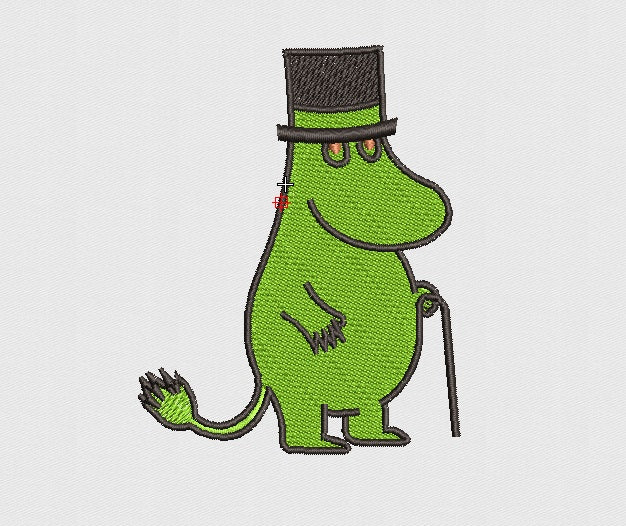 Monster Embroidery Design