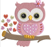 Owl Embroidery Design