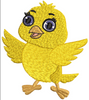 Baby Chick Embroidery Design