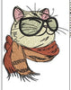 Cat Embroidery Design