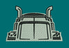 Semi Truck Front Embroidery Design