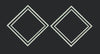 Dual Nested Diamond Graphic Embroidery Design
