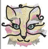 Cat Embroidery Design