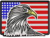 Eagle Flag Embroidery Design