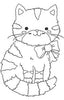 Cat Embroidery Design