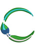 Nature Care Moon Embroidery Design