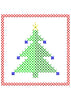 Tree Cross Stitch Embroidery Design