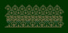 Diamond Trellis Floral Spire Border Embroidery Design