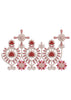 Rose Thread Lace Embroidery Design