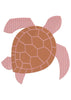 Turtle Pink Embroidery Design
