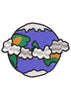 Earth Embroidery Design