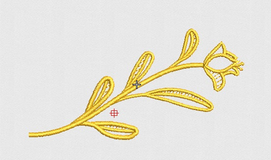 Wheat Embroidery Design