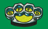 Knuckle Duster Emblem Embroidery Design