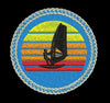 Sunset Style Embroidery Design