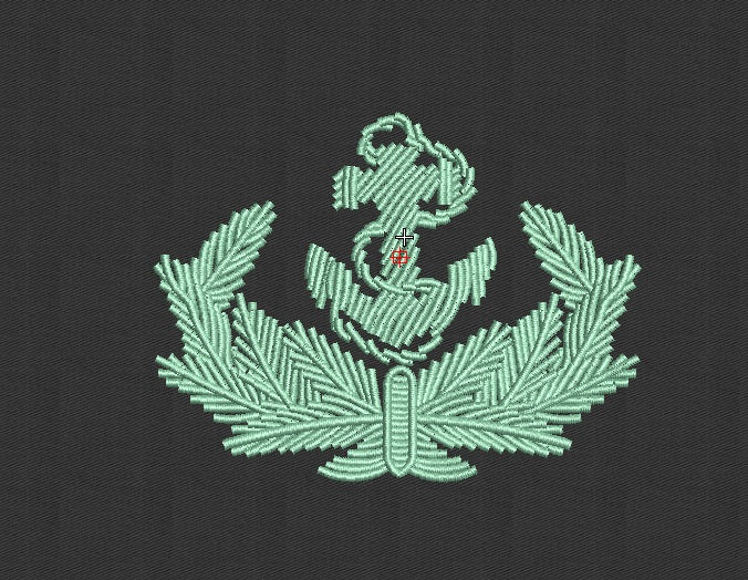 Ship Embroidery Design