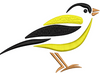 Sparrow Embroidery Design