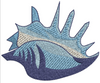 Powr Slug Embroidery Design