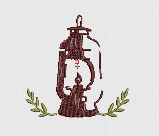 Light House Embroidery Design
