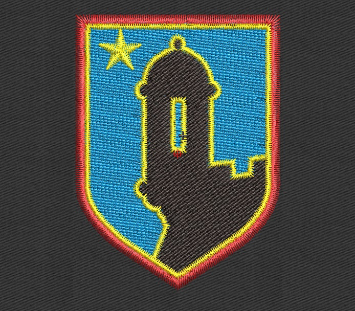 Light House Embroidery Design