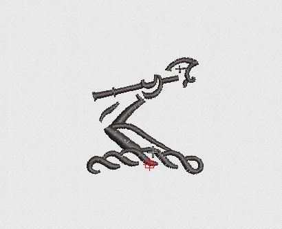 Swords Embroidery Design