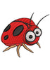Ladybird Embroidery Design