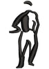 Man Embroidery Design