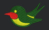 Sparrow Embroidery Design