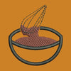 Mixing Bowl Embroidery Design