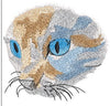 Cat Embroidery Design