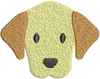 Dog Face Embroidery Design